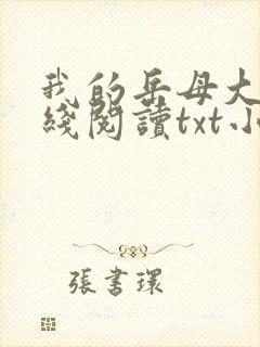 我的岳母大人在线阅读txt小说下载