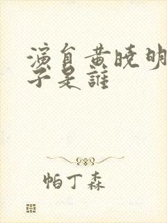 演员黄晓明的妻子是谁