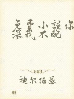 免费小说你的情深我不配