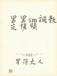 男男sm调教拳交视频