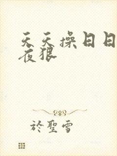 天天操日日干夜夜狠