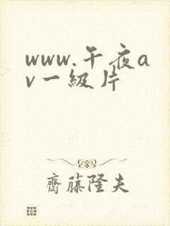 www.午夜av一级片