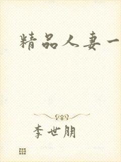 精品人妻一区二封面