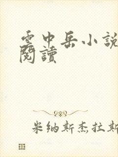 云中岳小说免费阅读