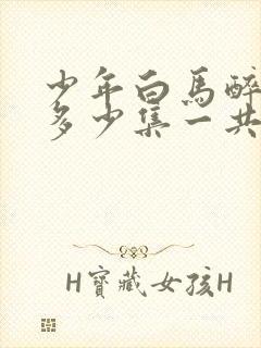 少年白马醉春风多少集一共