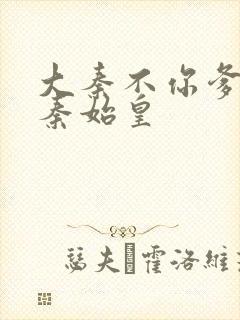 大秦不你爹我是秦始皇