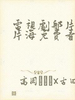 电视剧那片花那片海免费看