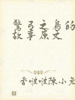 惊弓之鸟的寓言故事原文