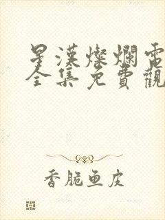 星汉灿烂电视剧全集免费观看完整