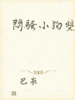 闷骚小狗双男主封面