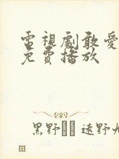 电视剧敢爱全集免费播放