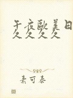 午夜欧美日韩久久久久久