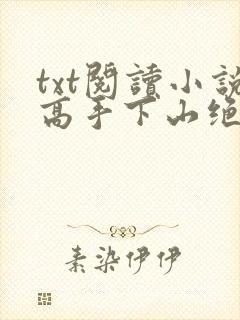 txt阅读小说高手下山绝美师姐想祸害我