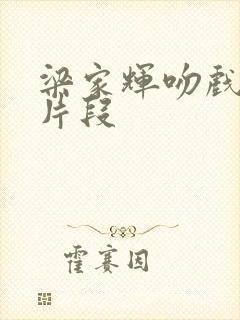 梁家辉吻戏原声片段