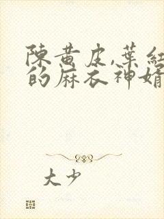 陈黄皮,叶红鱼的麻衣神婿