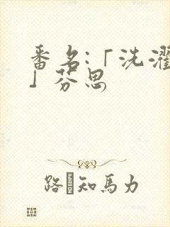 番名:「洗濯屋」芬思