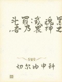 斗罗:武魂黑龙,吾乃众神之主免费阅读