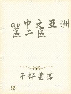 av中文亚洲一区二区