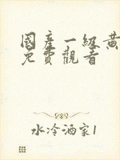 国产一级黄色片免费观看