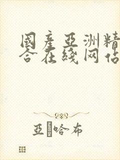 国产亚洲精品综合在线网站_亚洲精品