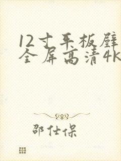 12寸平板壁纸全屏高清4k