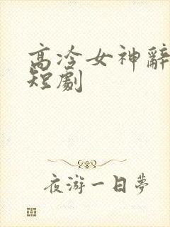 高冷女神辞后悔短剧封面