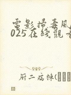 电影扫毒风暴2025在线观看