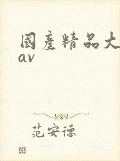 国产精品大尺度av