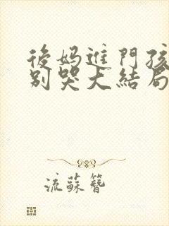后妈进门孩子你别哭大结局封面