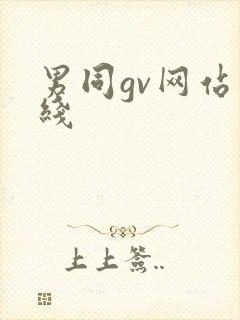 男同gv网站在线