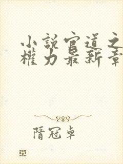 小说官道之绝对权力最新章节列表最