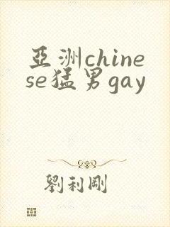 亚洲chinese猛男gay