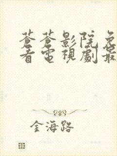 苍苍影院免费观看电视剧最新章节