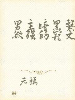 男主暗黑系占有欲强的宠文