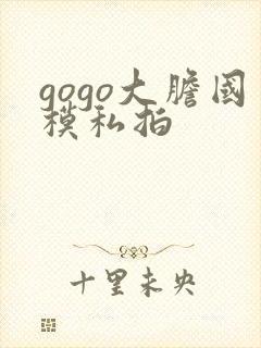 gogo大胆国模私拍封面