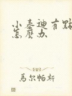 小泰迪有点拉稀怎么办