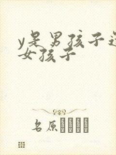 y是男孩子还是女孩子