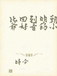 比回到明朝当王爷好看的小说