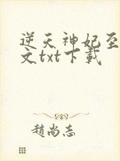 逆天神妃至上全文txt下载