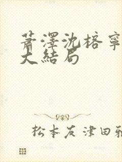 萧泽沈榕宁结局大结局