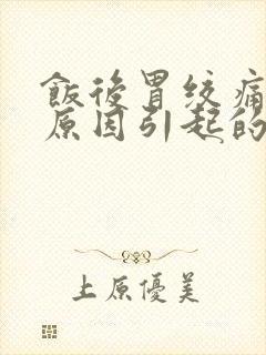 饭后胃绞痛什么原因引起的