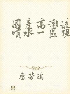 国产高潮流白浆喷水一区视频