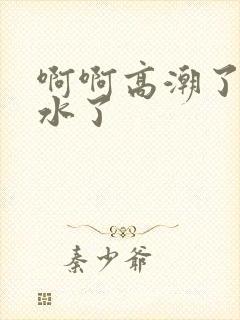 啊啊高潮了嗯喷水了