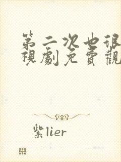 第二次也很美电视剧免费观看全集