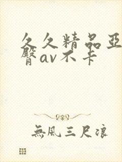 久久精品亚洲蜜臀av不卡