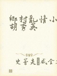 乡村乱情小雷干胡秀英封面