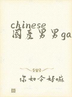 chinese国产男男gay网站