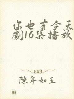 你也有今天电视剧16集播放免费观看封面