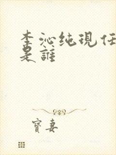 李沁纯现任丈夫是谁