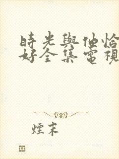 时光与他恰是正好全集电视剧免费观看封面